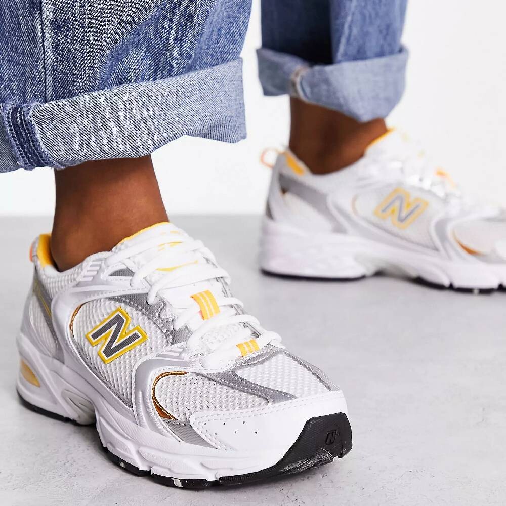 

Кроссовки New Balance 530, бело-желтый