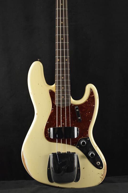 

Fender Custom Shop '60 Jazz Bass Relic - Aged Olympic White