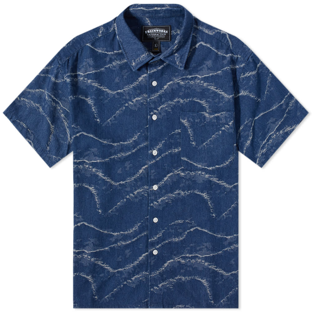 

Рубашка FrizmWORKS Wave Denim Half Shirt