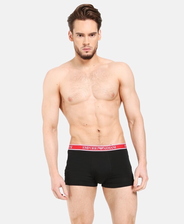 

Шорты-боксеры, комплект из 3 шт. Emporio Armani, белый