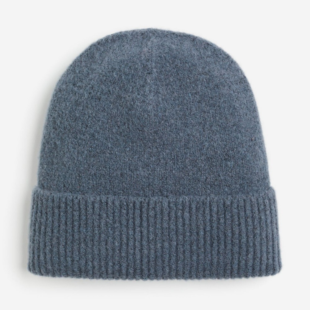 

Шапка H&M Rib-knit, синий