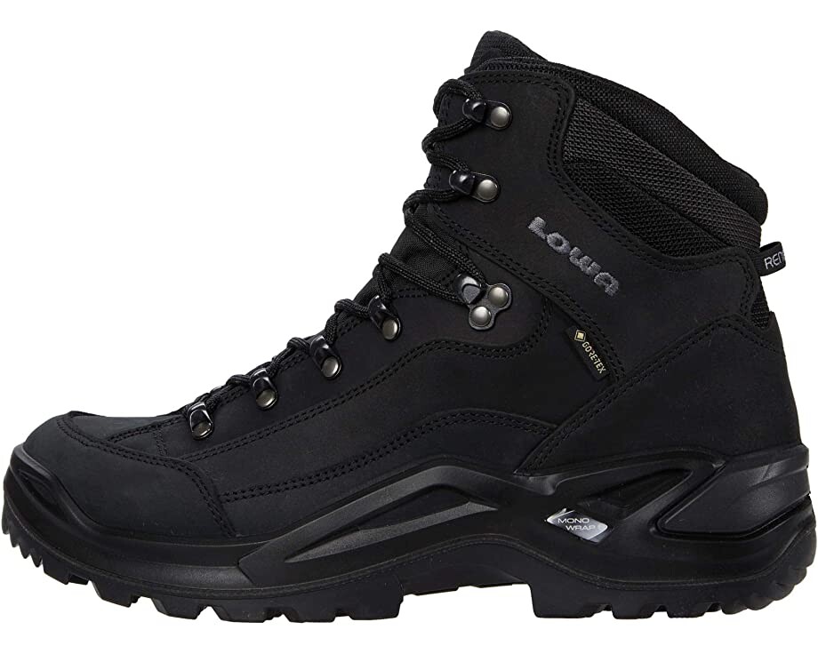 

Ботинки Lowa Renegade GTX Mid, размер 44.5 RU, чёрный