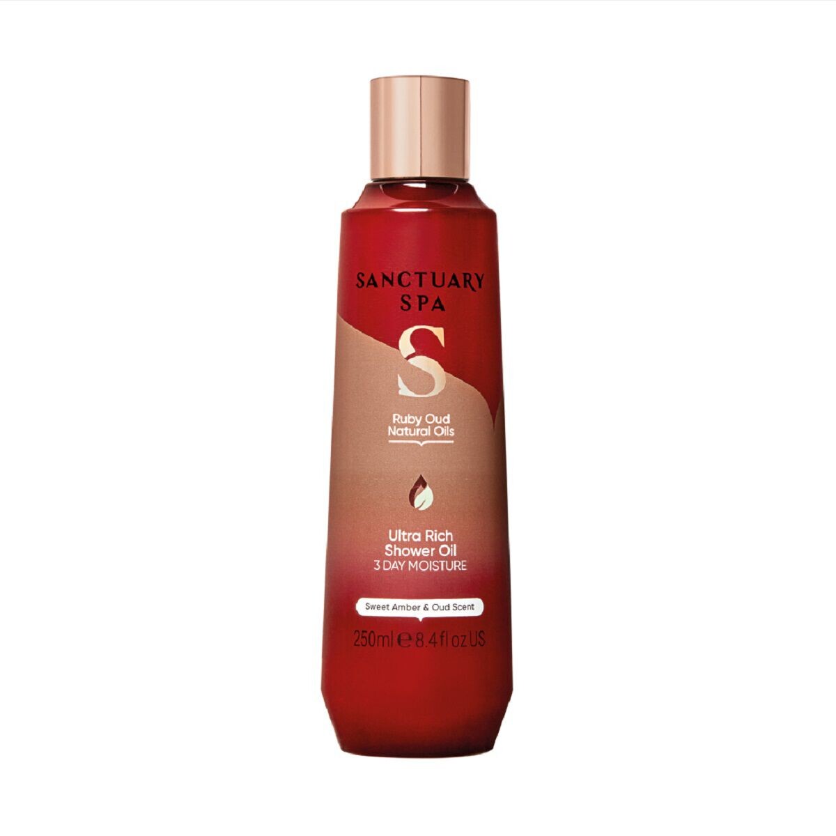 

Sanctuary Spa Ruby Oud Natural Oils Ultra Rich питательное масло для мытья тела, 250 мл