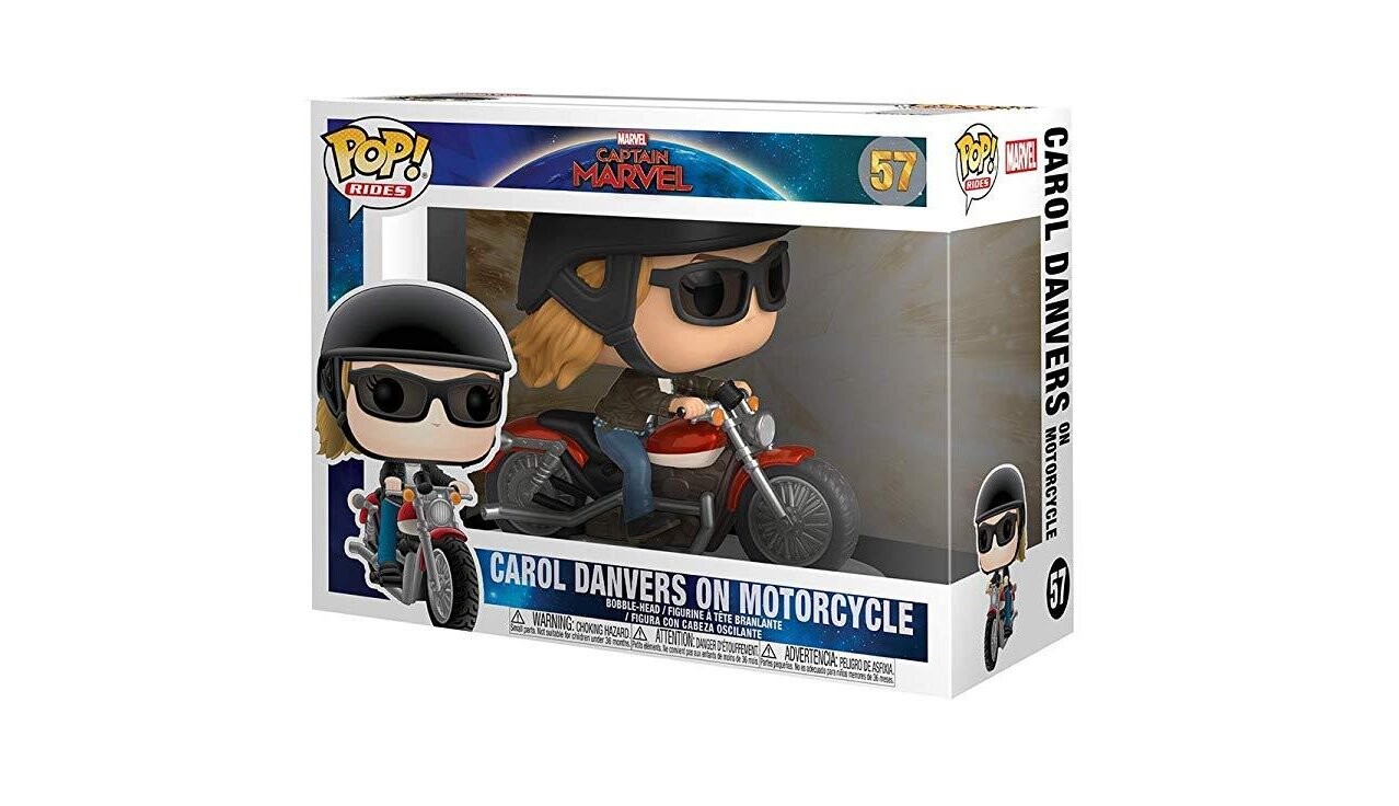 

Фигурка Funko Pop! Ride Marvel: Captain Marvel - Carol Danvers on Motorcycle Toy