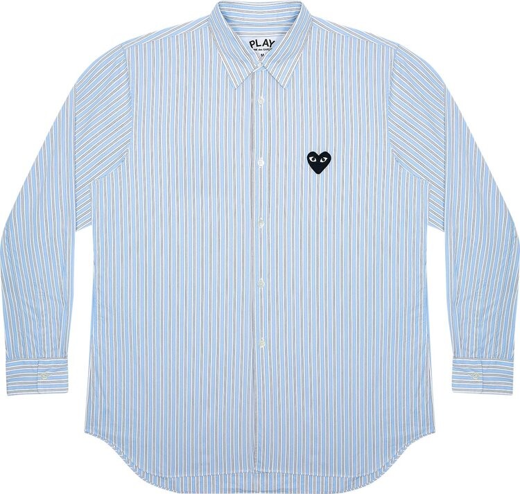

Рубашка Comme des Garçons PLAY Striped Shirt 'Blue', синий