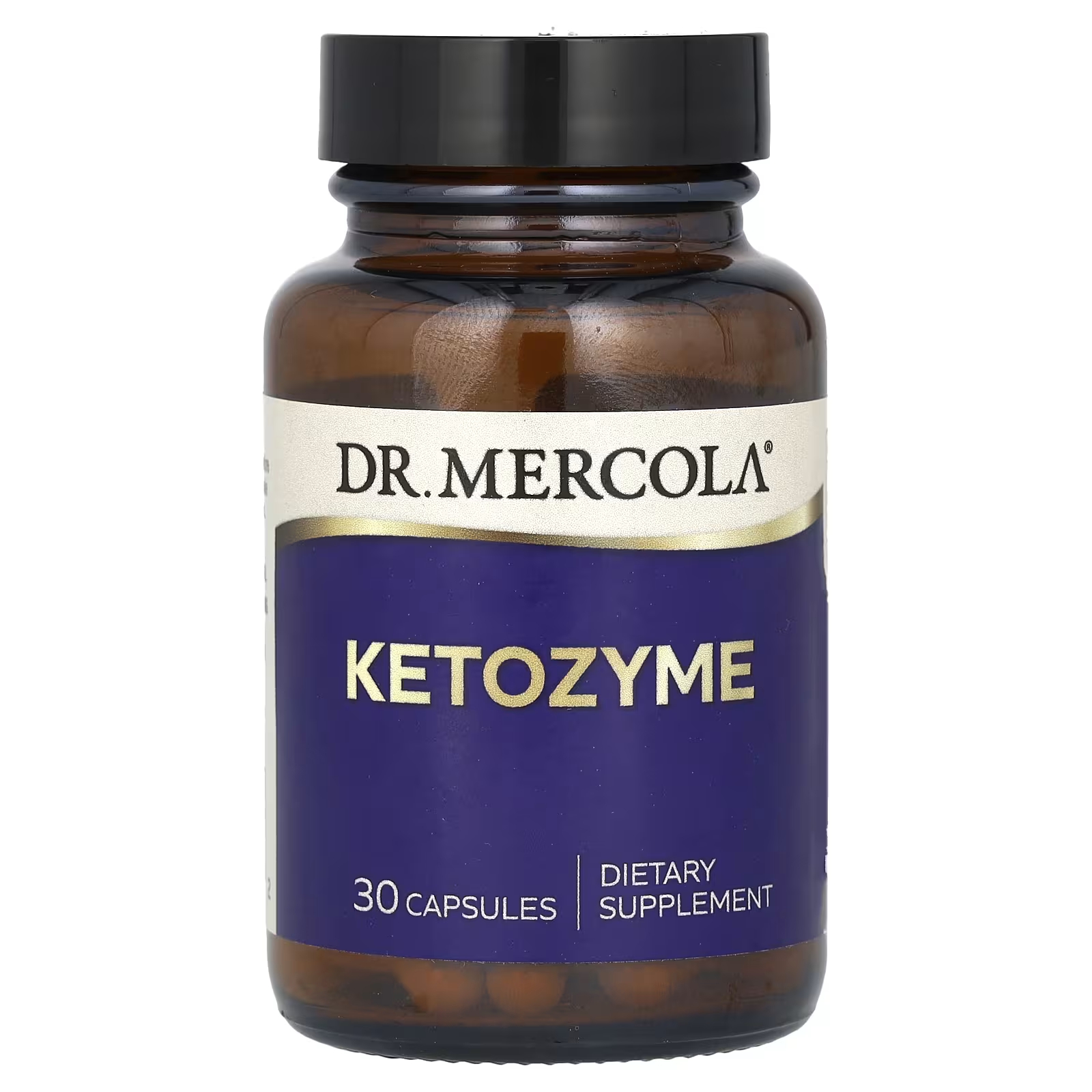 Пищевая добавка Dr. Mercola Ketozyme, 30 капсул пищевая добавка dr mercola волосы кожа и ногти 30 капсул