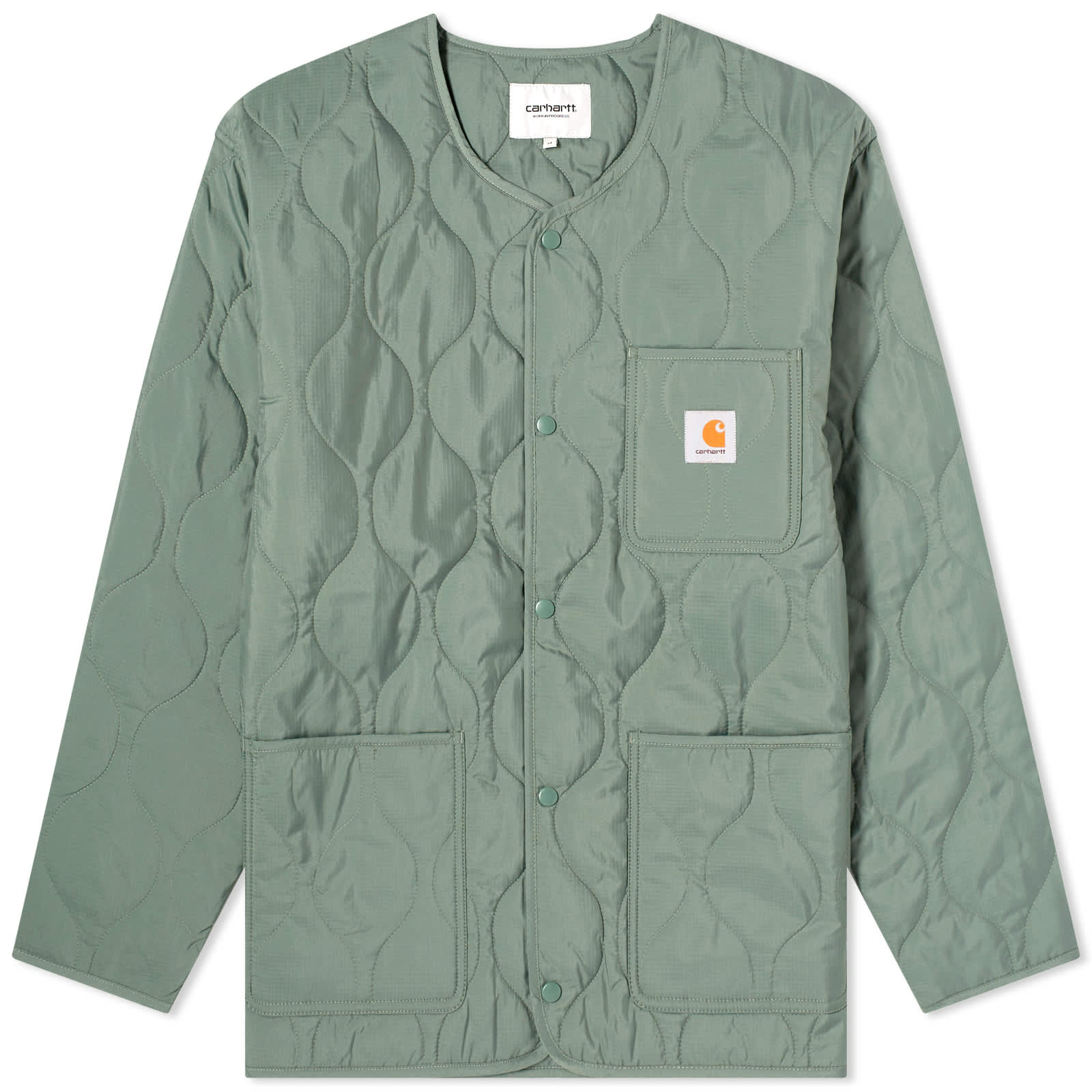 цена Куртка Carhartt Wip Skyton, светло-зеленый