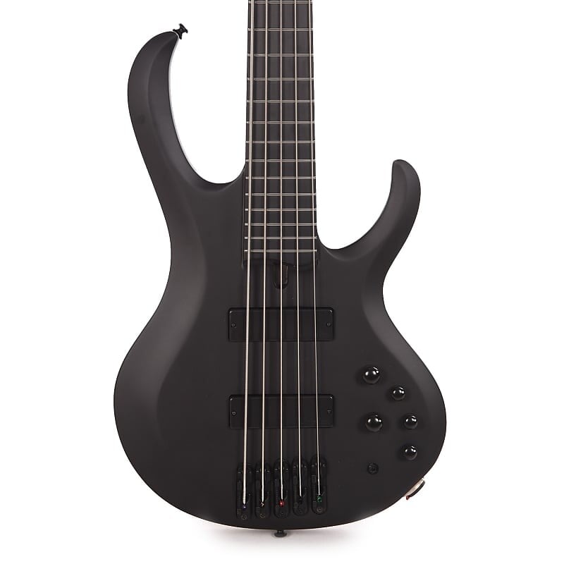 

Ibanez BTB625EX Iron Label 5-String Bass Black Flat