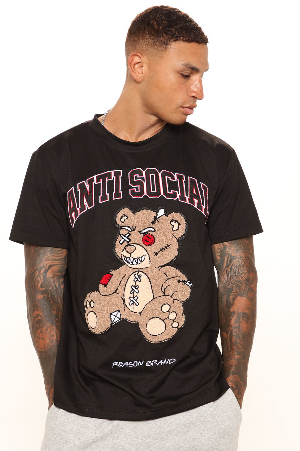 

Футболка Fashion Nova FQ115TS, черный