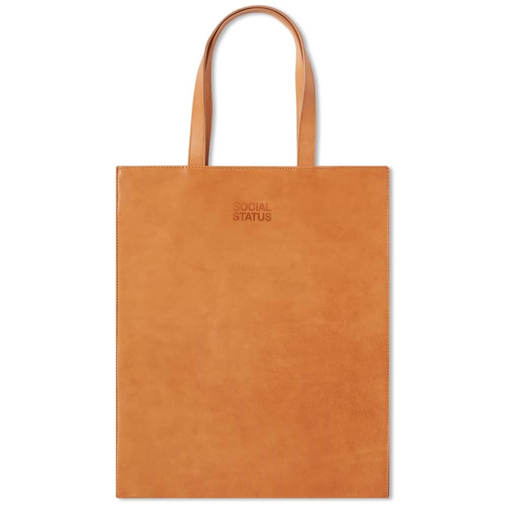 

Сумка A.P.C. x Jean Touitou Social Status Denim Leather Tote