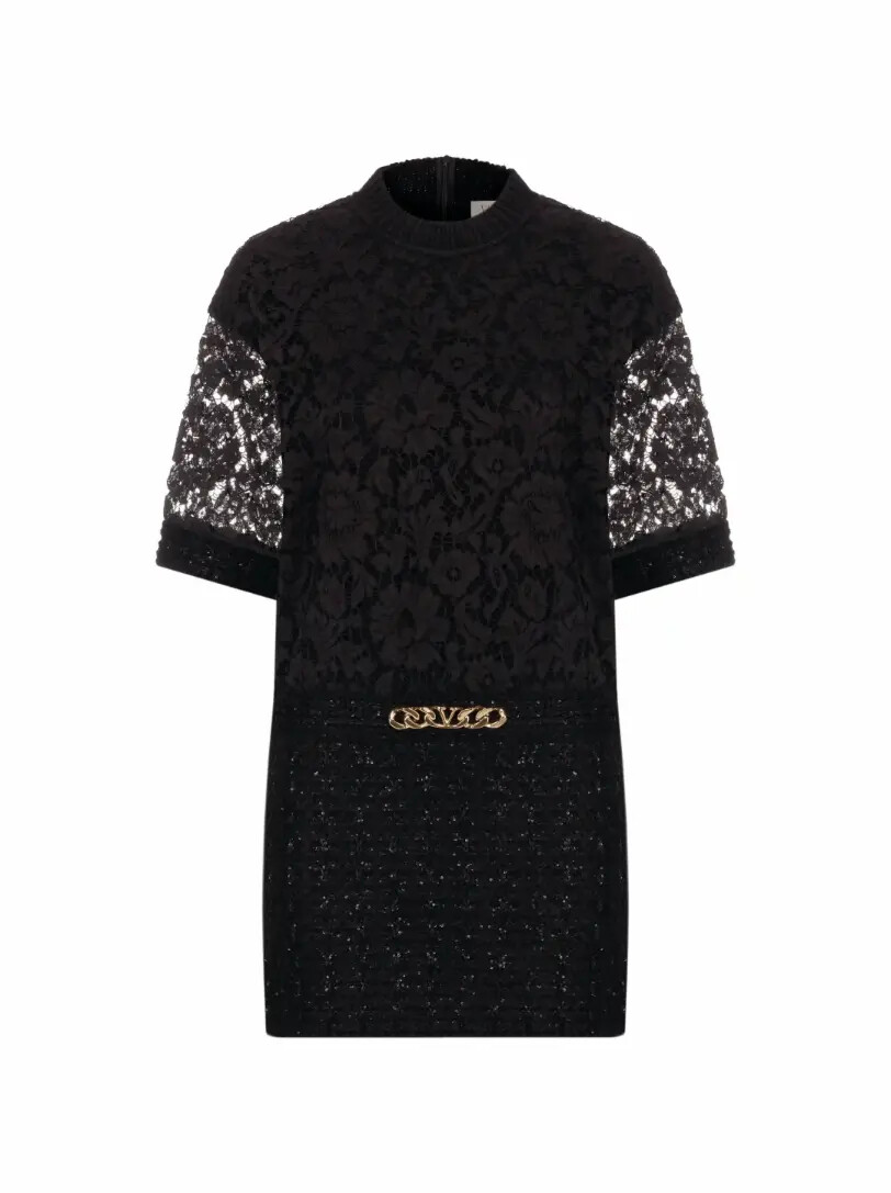 

Платье мини V-logo Valentino