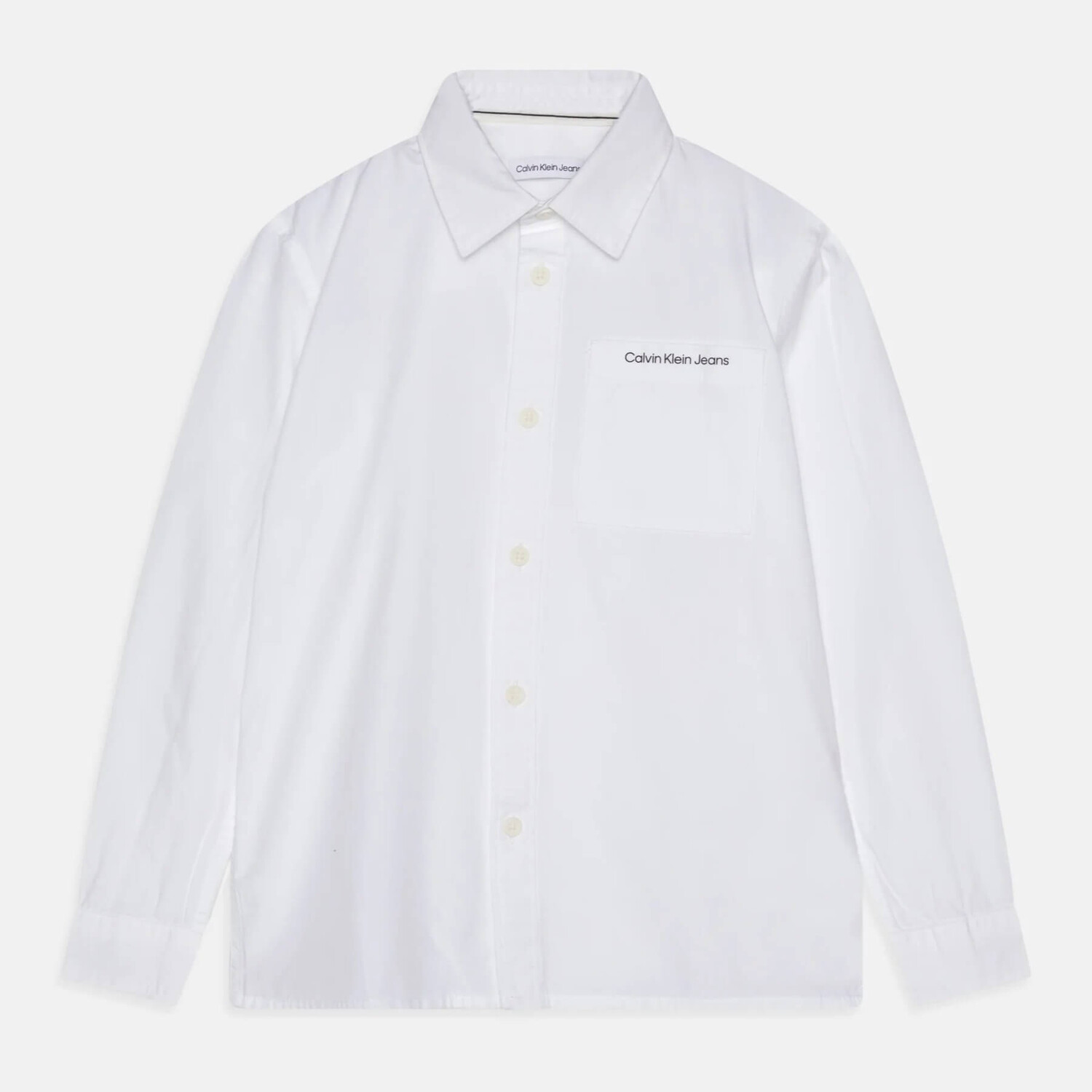 

Рубашка для мальчика Calvin Klein Jeans Ceremony Poplin, белый