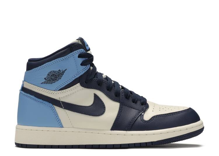 

Кроссовки AIR JORDAN 1 RETRO HIGH OG GS 'OBSIDIAN',