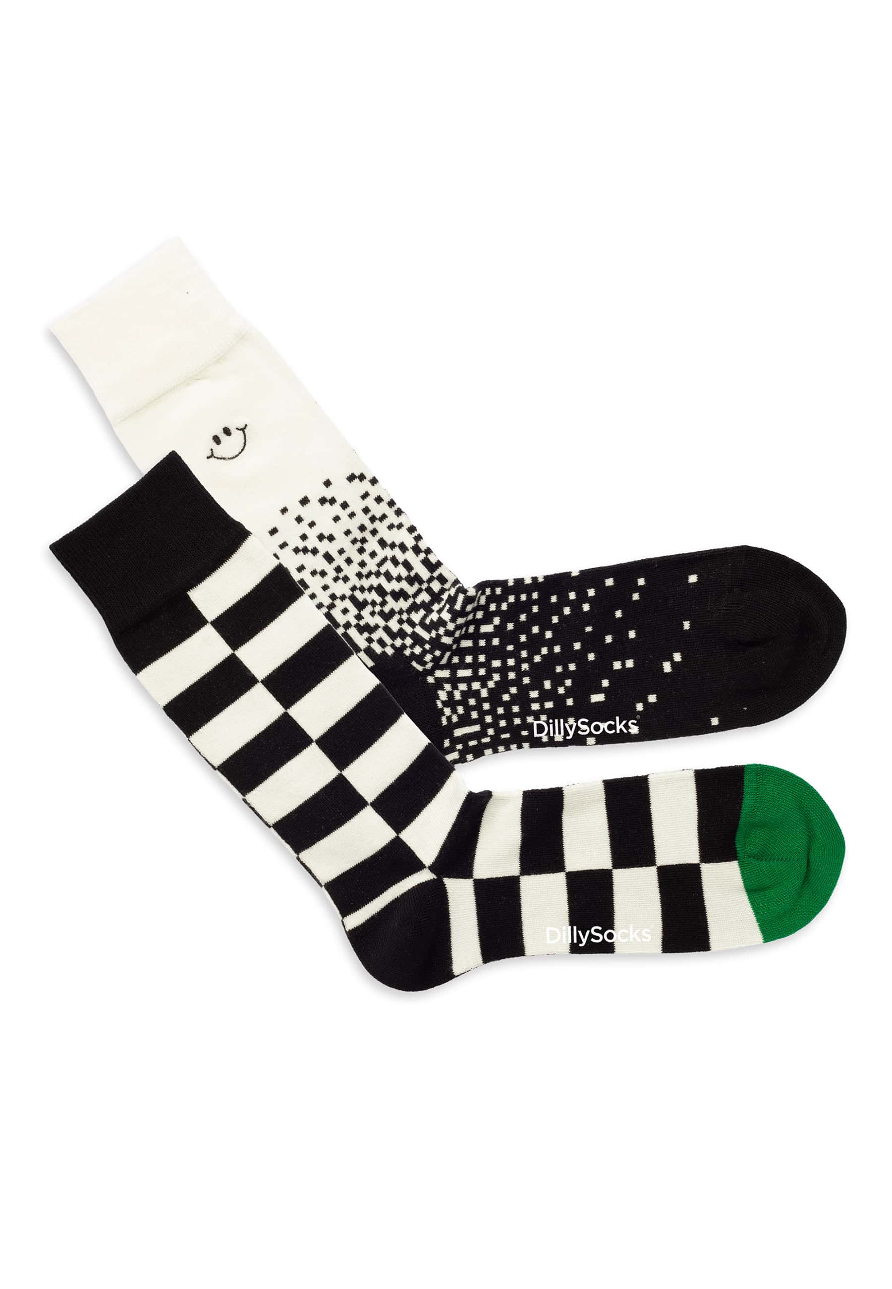 цена Носки DillySocks 2er Set Granular Chess, цвет Granular Chessboard