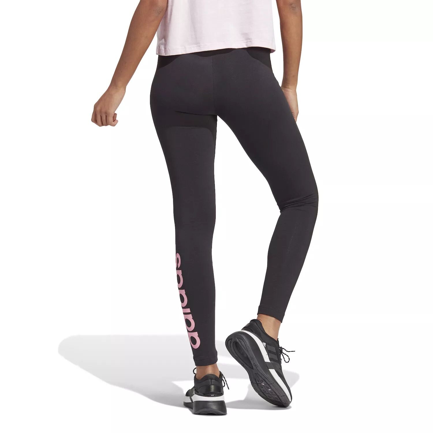 

Женские леггинсы с завышенной талией и логотипом adidas Essential Linear adidas