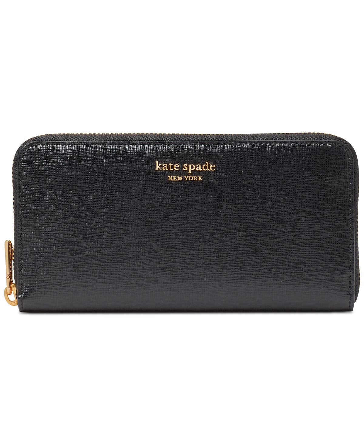 

Кошелек Morgan из сафьяновой кожи на молнии kate spade new york, черный