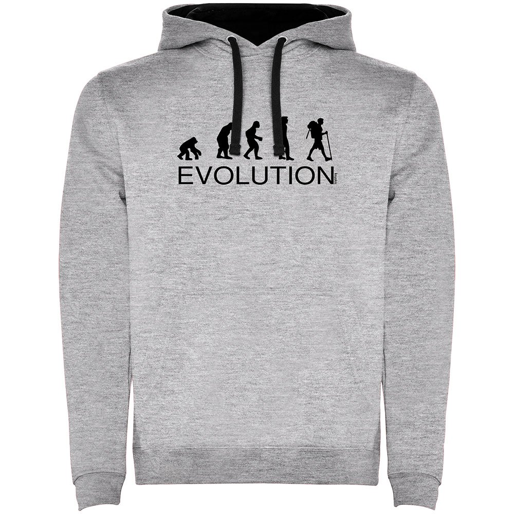 Худи Kruskis Evolution Hiking Two-Colour, серый