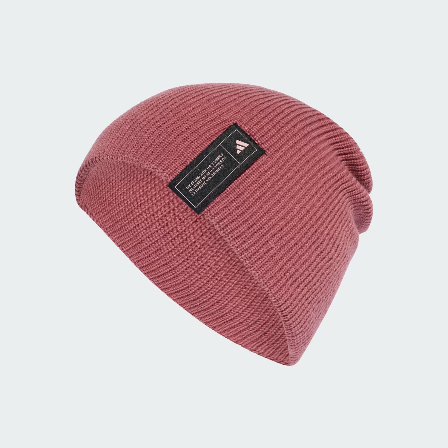 

Базовая шапка-бини Adidas, цвет Preloved Crimson/Black/Semi Pink Spark