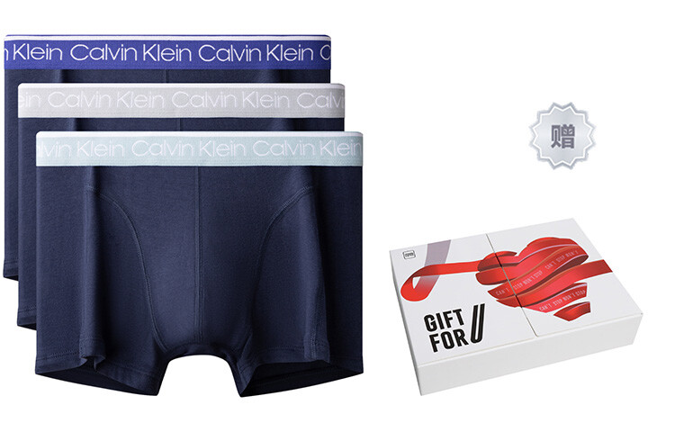 

Мужские трусы Calvin Klein, цвет 3 Pack (Space Black) - Gift Box