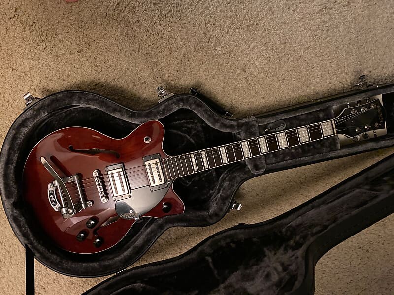

Центральный блок Gretsch G2655T Streamliner Jr. с грифом Laurel, Bigsby G2655T Streamliner Center Block Jr. with Laurel Fretboard, Bigsby