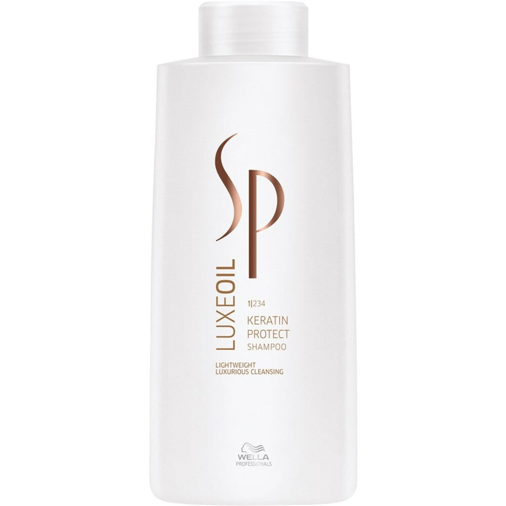 

Wella Professionals SP Luxe Oil Keratin Protect Shampoo регенерирующий шампунь для волос 1000мл