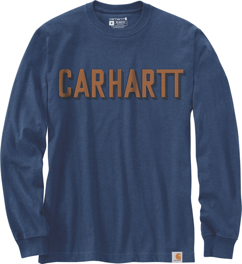 

Рубашка с длинным рукавом Carhartt Workwear Logo, синий