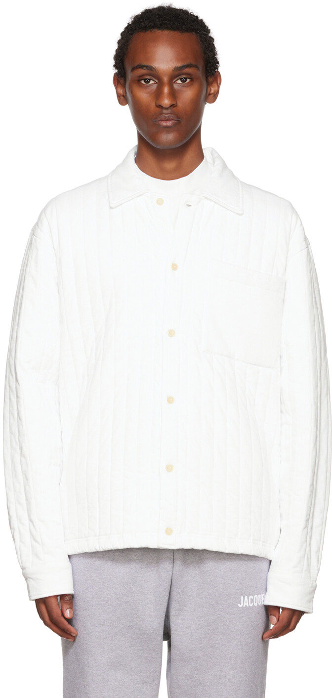 

Рубашка Off-White 'La Surchemise Matelas' Jacquemus