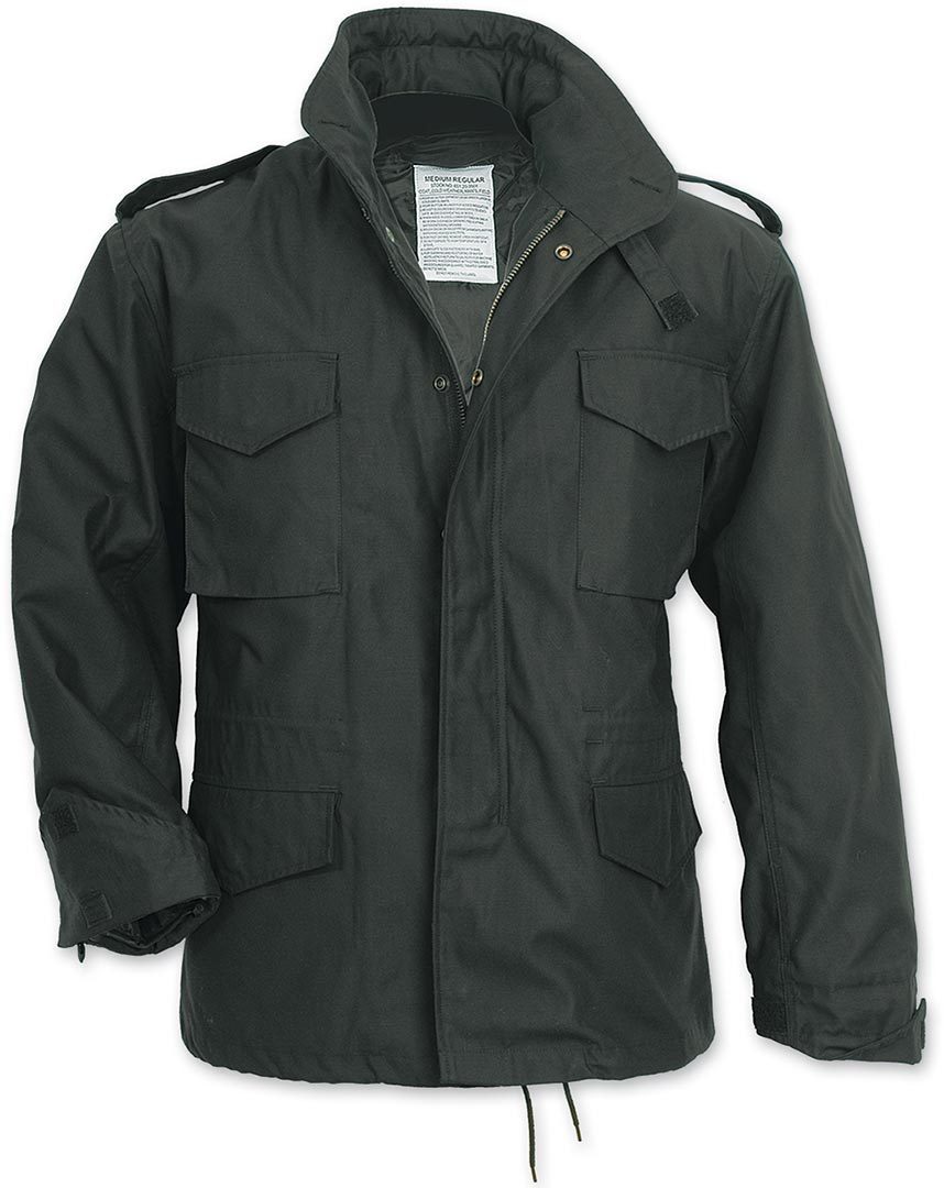 Куртка Surplus US Fieldjacket M65, черный куртка surplus regiment m65 черный камуфляжный