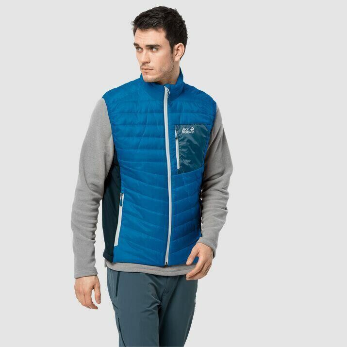 

Пуховик без Рукавов Jack Wolfskin Routeburn, синий