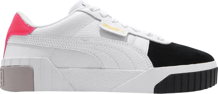 

Кроссовки Puma Wmns Cali Remix White Black, белый