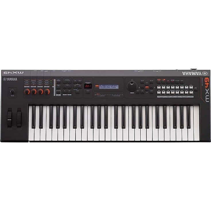 

Yamaha MX49BK 49-клавишный синтезатор, черный