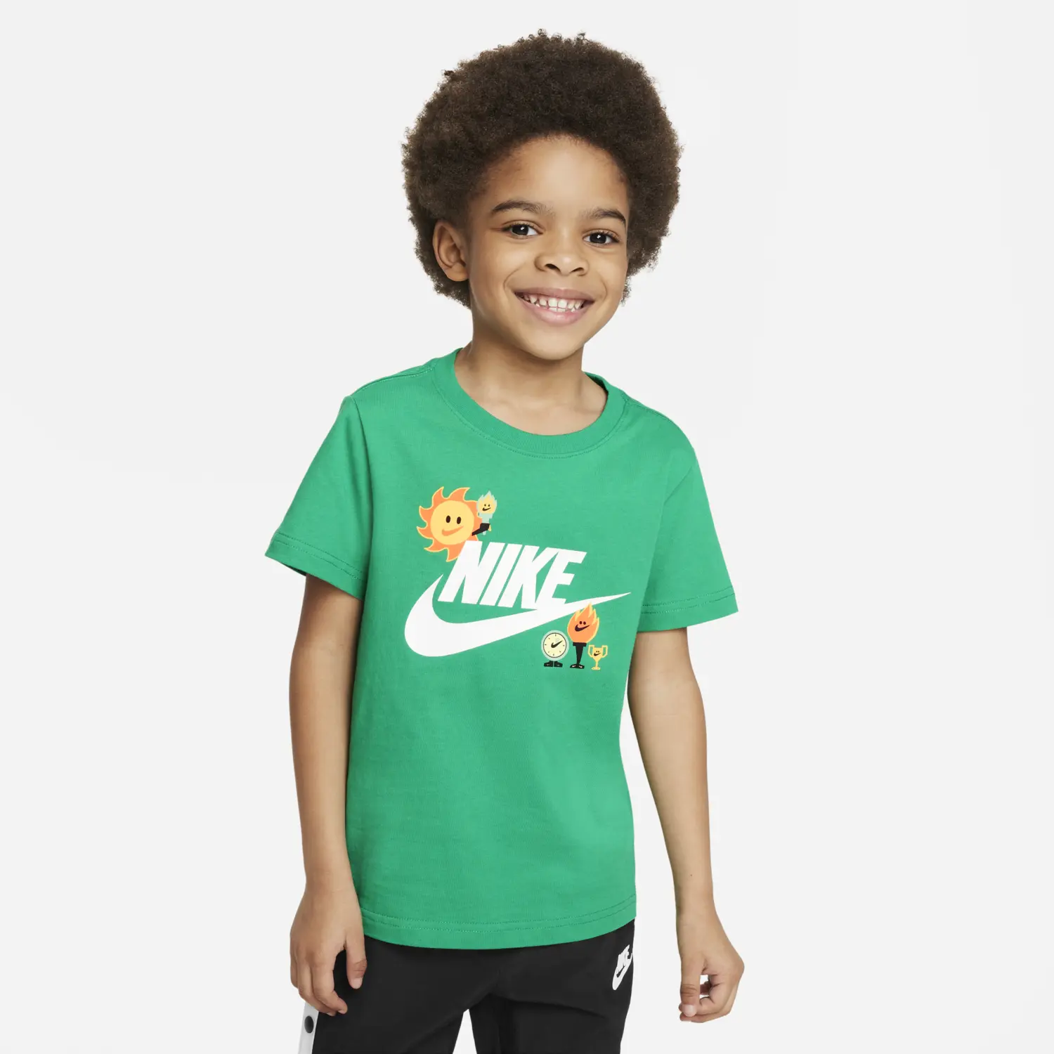 

Футболка Nike Time To Win, зеленый/белый
