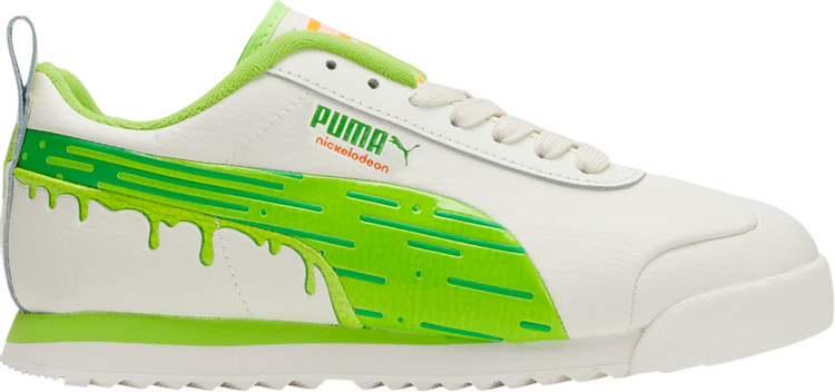 Кроссовки Puma Nickelodeon x Roma Jr Slime, кремовый кроссовки roma basic jr puma черный