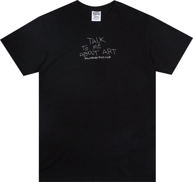 Футболка Billionaire Boys Club Art Talk Knit Tee 'Black', черный - фото