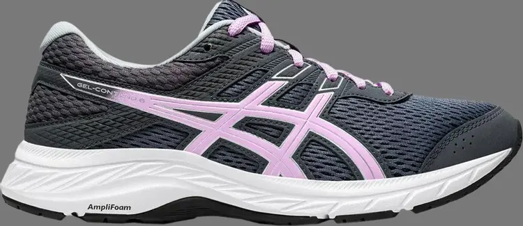 

Кроссовки wmns gel contend 6 wide 'sheet rock purple' Asics, серый