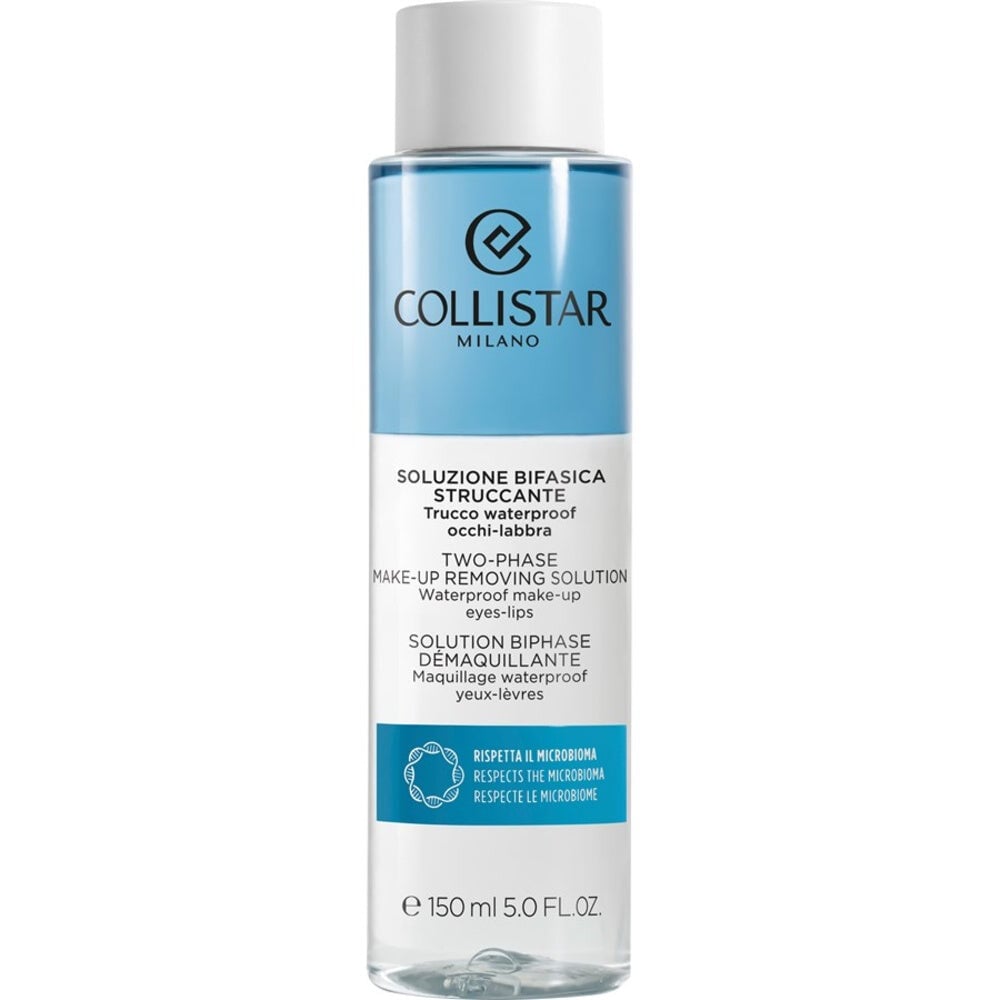 

Collistar Two-Phase Make-Up Removing Solution мягкое двухфазное средство для снятия макияжа с глаз и губ 150мл