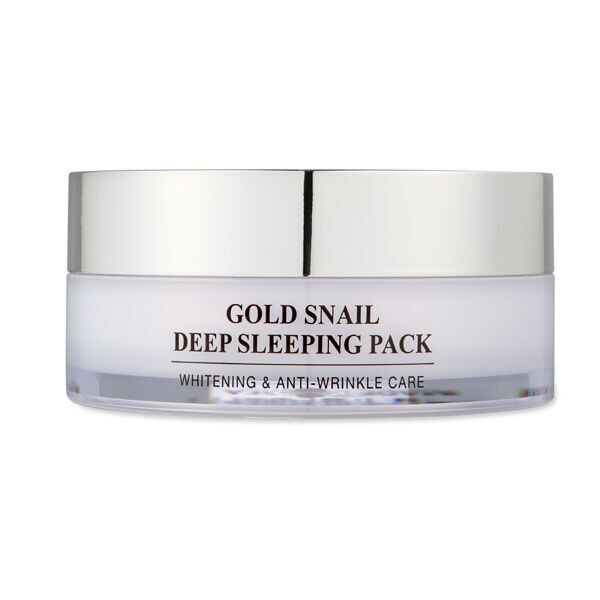 

Gold Energy Snail Synergy Gold Snail Ночная маска для лица с экстрактом слизи улитки и 24-каратным золотом, 100 мл