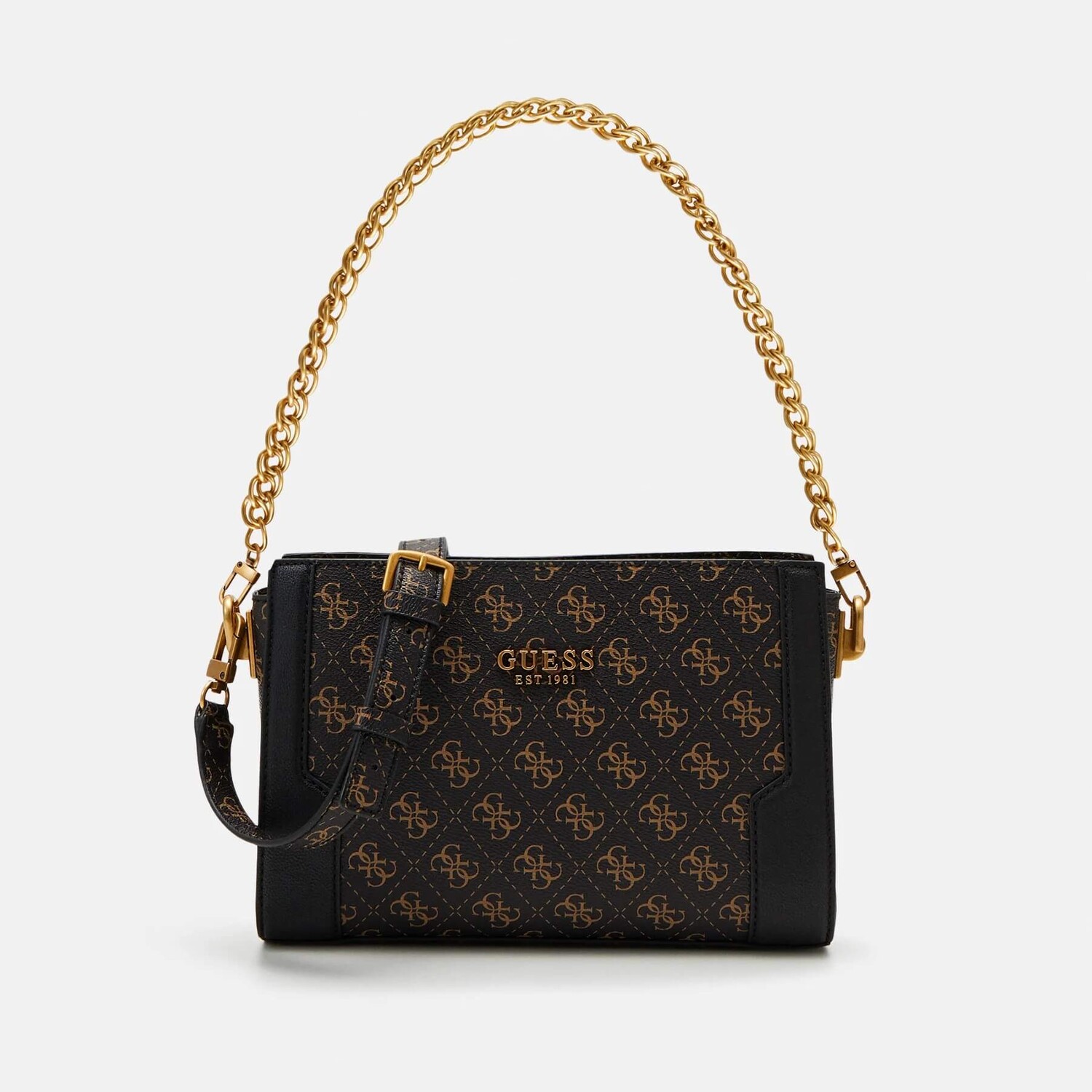 

Сумка кросс-боди Guess Ajiona, коричневый