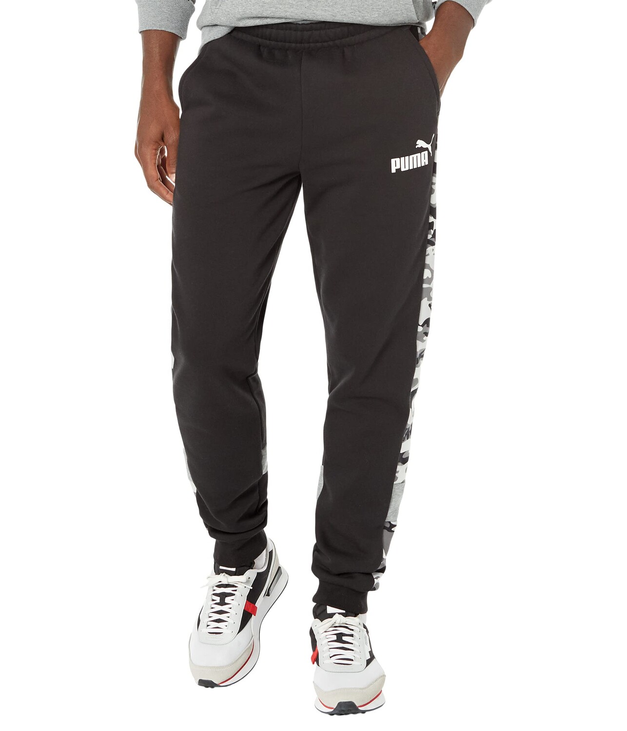 

Спортивные штаны PUMA, Big & Tall Essentials+ Fleece Camo Sweatpants
