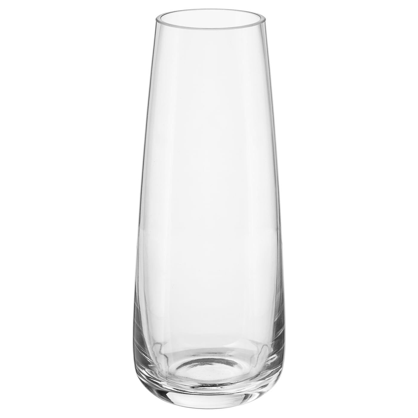 ваза BERÄKNA БЕРЭКНА Ваза, прозрачное стекло, 15 см IKEA