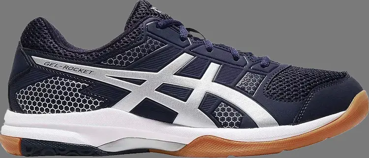 Кроссовки gel rocket 8 'indigo blue' Asics, синий кроссовки asics wmns gel rocket 10 sky indigo blue синий