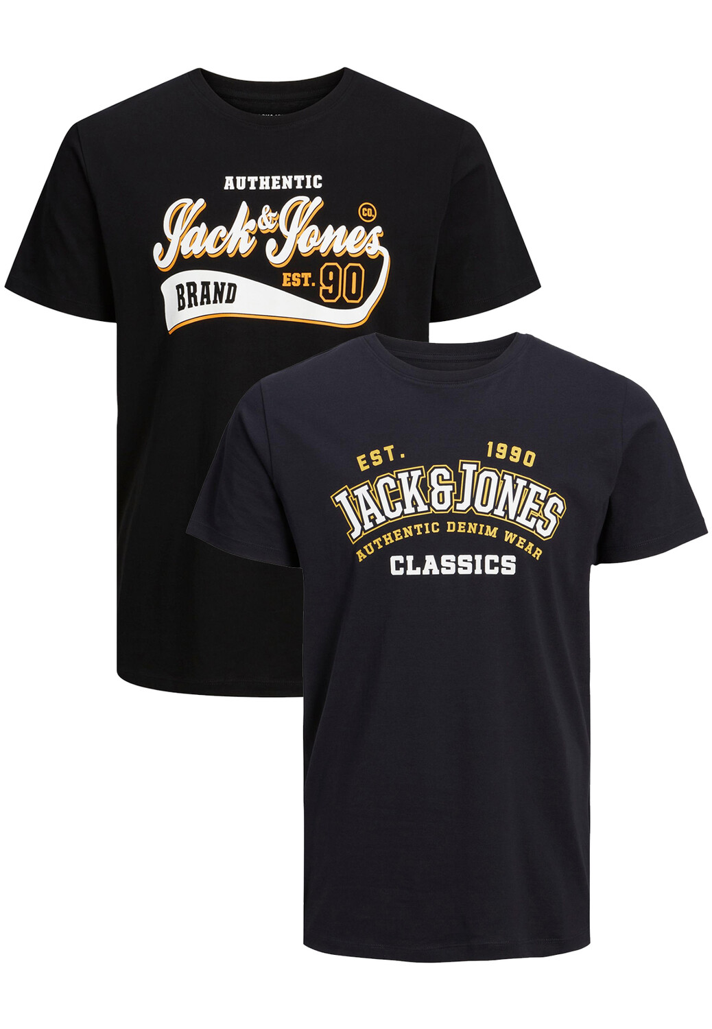 

Футболка Jack & Jones Kurzarm Basic JJELOGO, черный