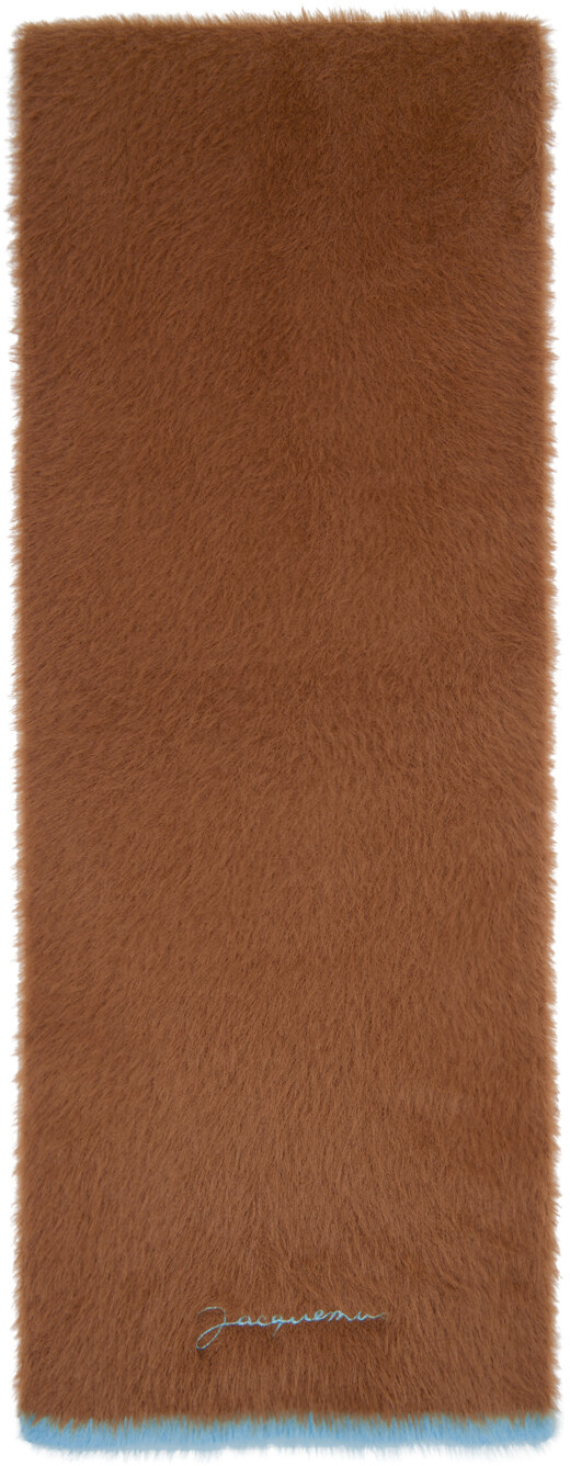 

Коричневый шарф 'L'écharpe Neve' Jacquemus