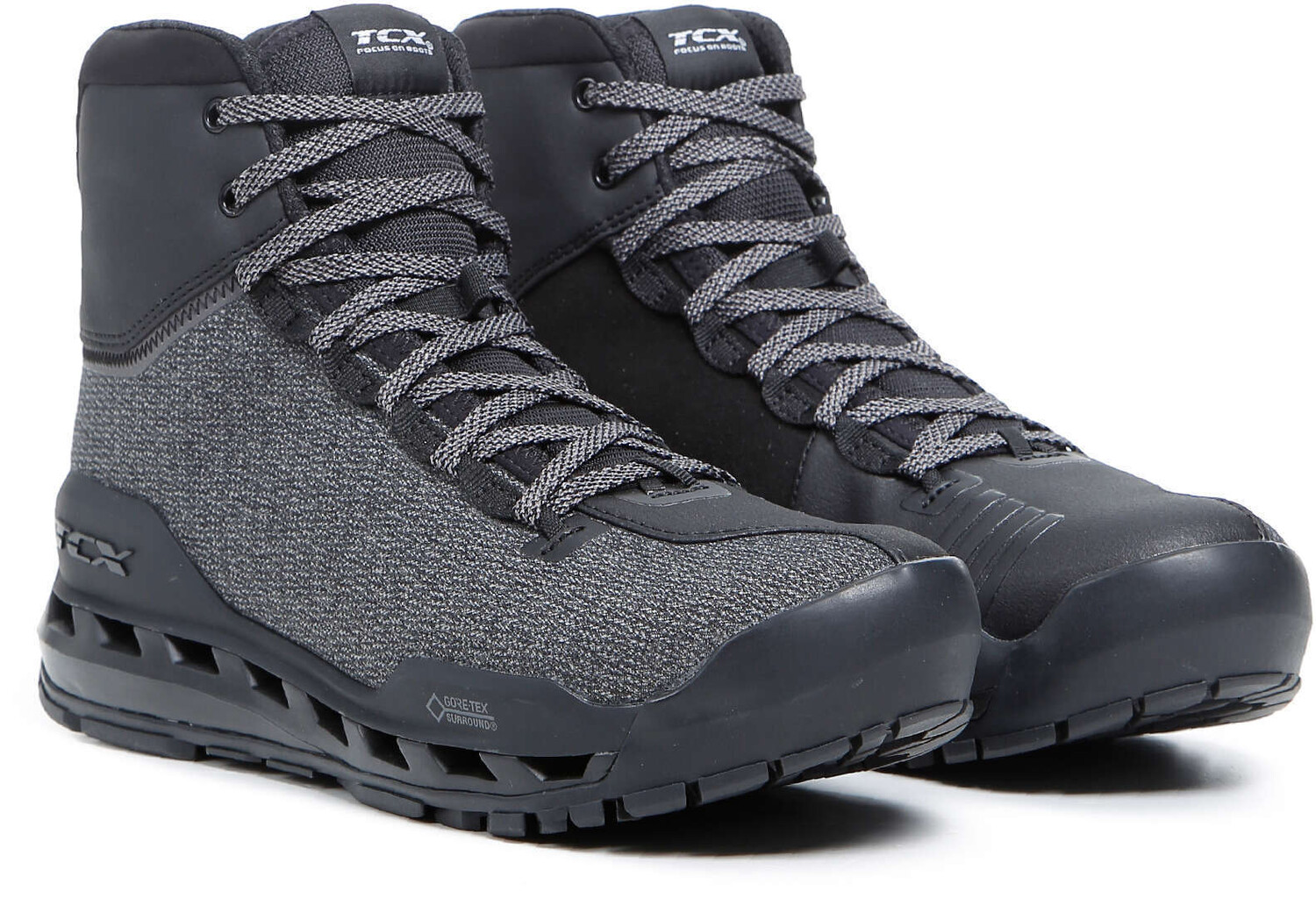 

Ботинки TCX Climatrek Surround Gore-Tex мотоциклетные, черный/серый