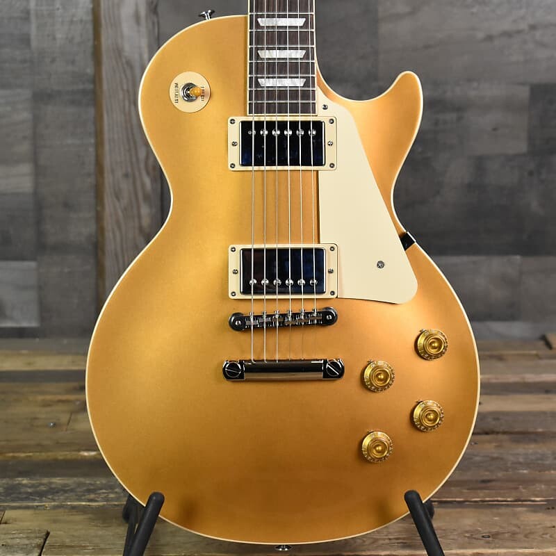 

Gibson Les Paul Standard '50s Gold Top с жестким футляром SN: 0394