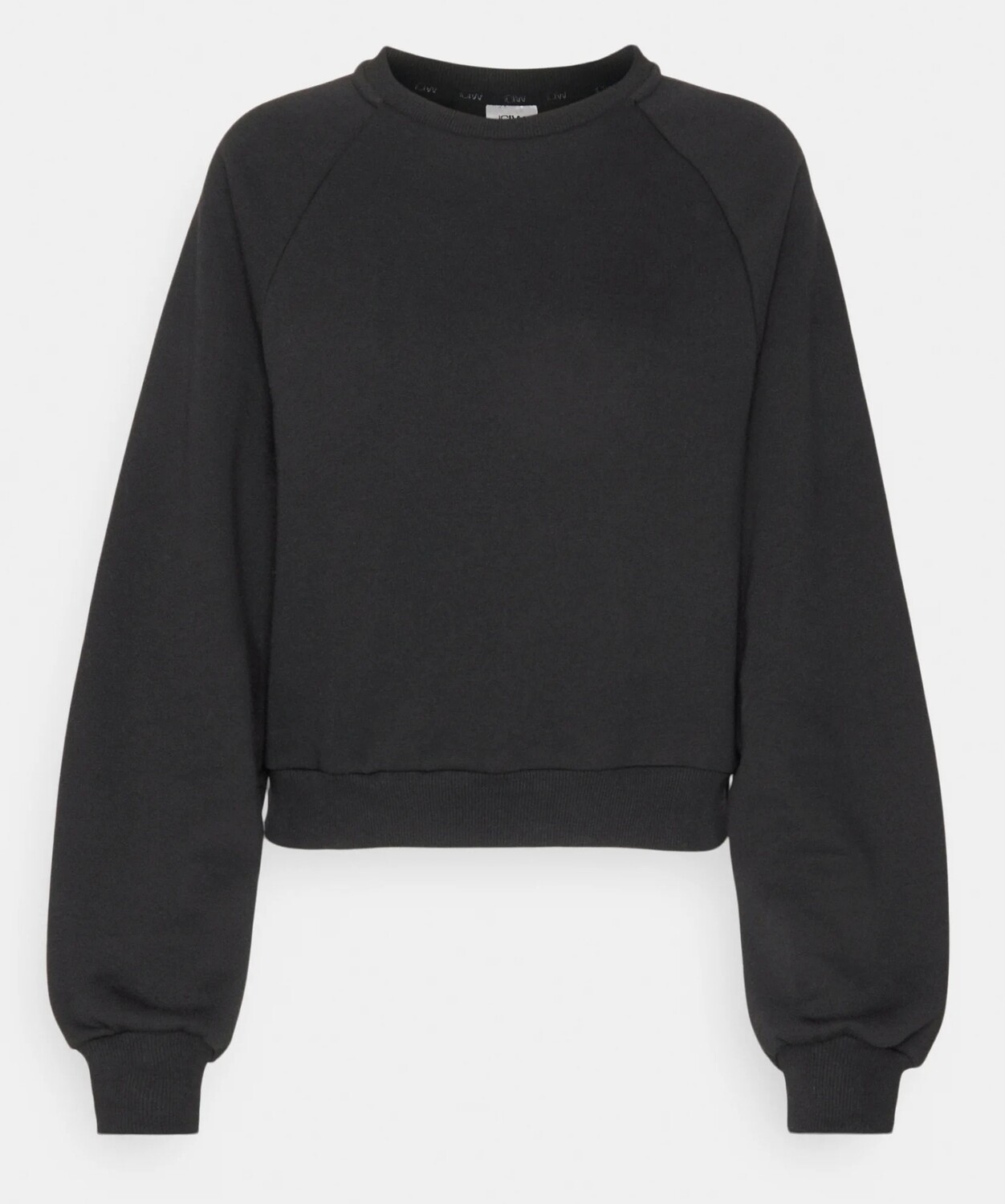 

Толстовка Icaniwill Everyday Cropped Crewneck, черный