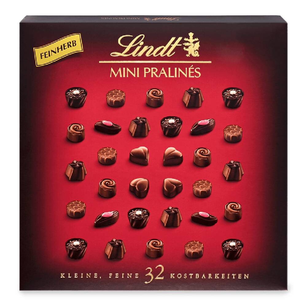 

Конфеты Lindt Pralinés Feinherb, темный шоколад, 163г