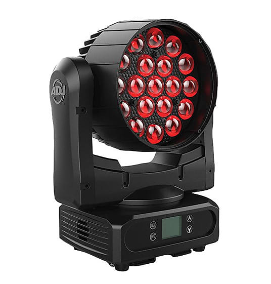 Американский DJ Vizi Wash Z19 - 380 Вт RGBW светодиодный прожектор с движущейся головкой American DJ Vizi Wash Z19 - 380W RGBW LED Moving Head Wash Light