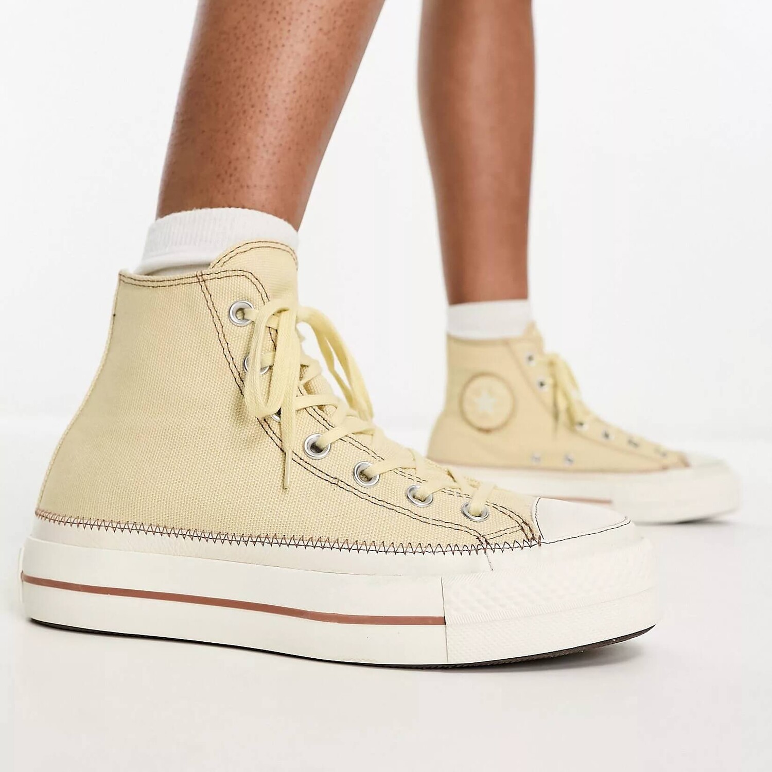 

Кеды Converse Chuck Taylor All Star Lift, бежевый/белый