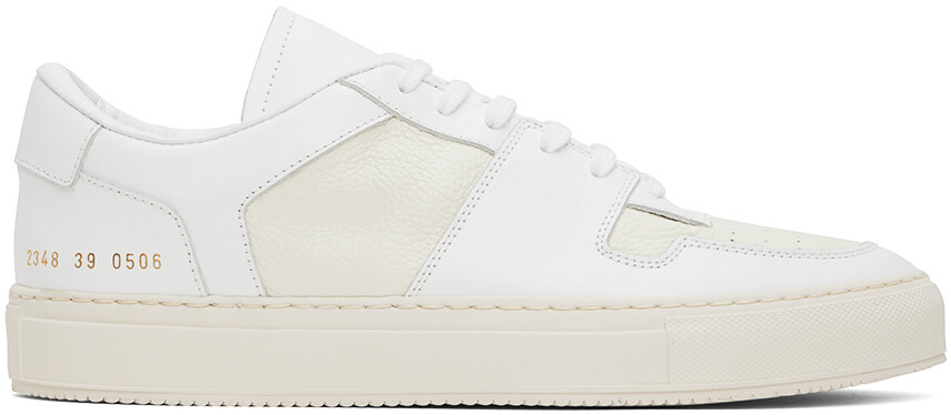 

Белые кроссовки «Десятилетия» Common Projects